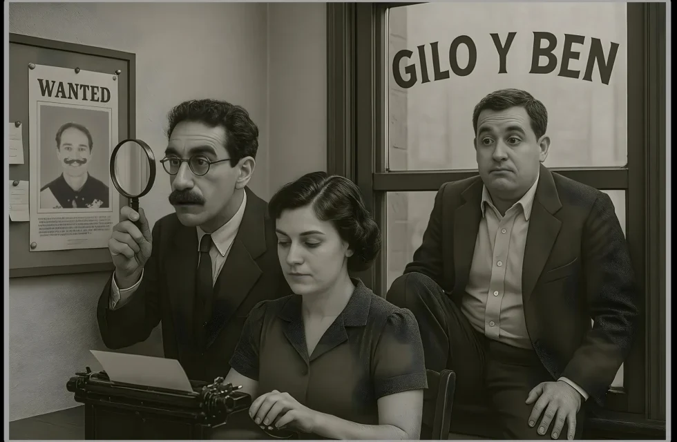 Libro humor recomendado : Gilo y Ben, Detectives de lo Inexorable